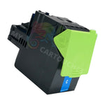 mycartouches Toner/Laser Cyan / 5000 pages / 78C2X Toner Lexmark 78C2XC0 Cyan: CS421 adn, CS521 dn, CX421
