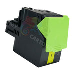 MyCartouches Toner/Laser yellow / 3 000 Pages / 802HY/ 80C2HY Toner Lexmark 802HY Jaune: CX410 de, CX510 de