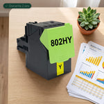 MyCartouches Toner/Laser yellow / 3 000 Pages / 802HY/ 80C2HY Toner Lexmark 802HY Jaune: CX410 de, CX510 de