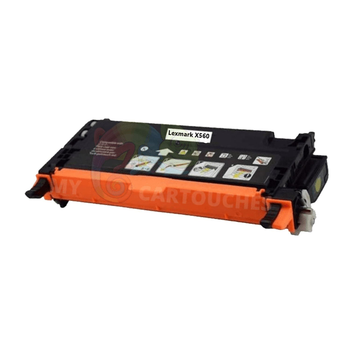 MyCartouches Toner/Laser black / 10000 pages / OX560H2KG Toner Lexmark OX560H2KG Noir: X560 DN, X560 N