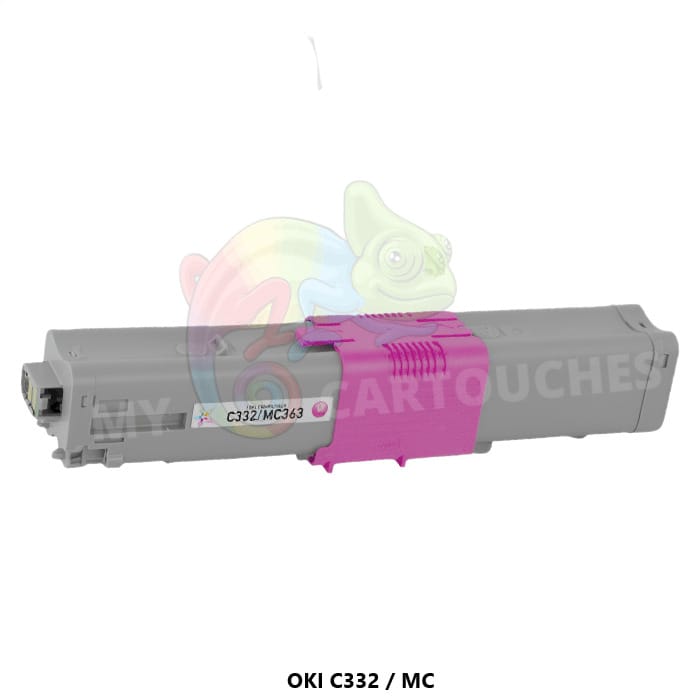 mycartouches Toner/Laser Toner OKI C332 Magenta 46508710: C332 DN, MC363 DN