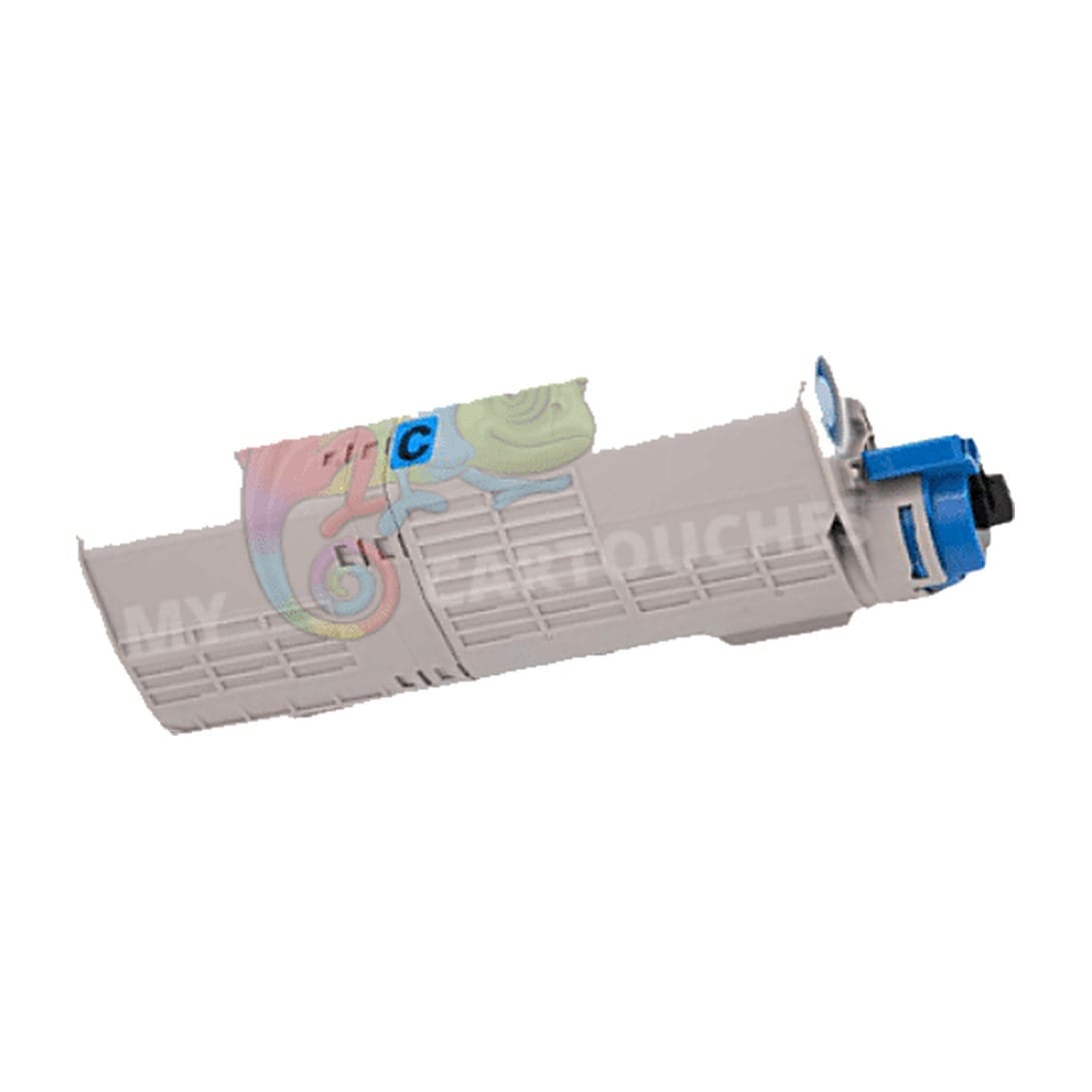 mycartouches Toner/Laser Cyan / 6 000 Pages / OKI C 532 / C 542 / C 563 / MC 573 Toner OKI C532 Cyan 46490607: C 532 DN, C 542 DN