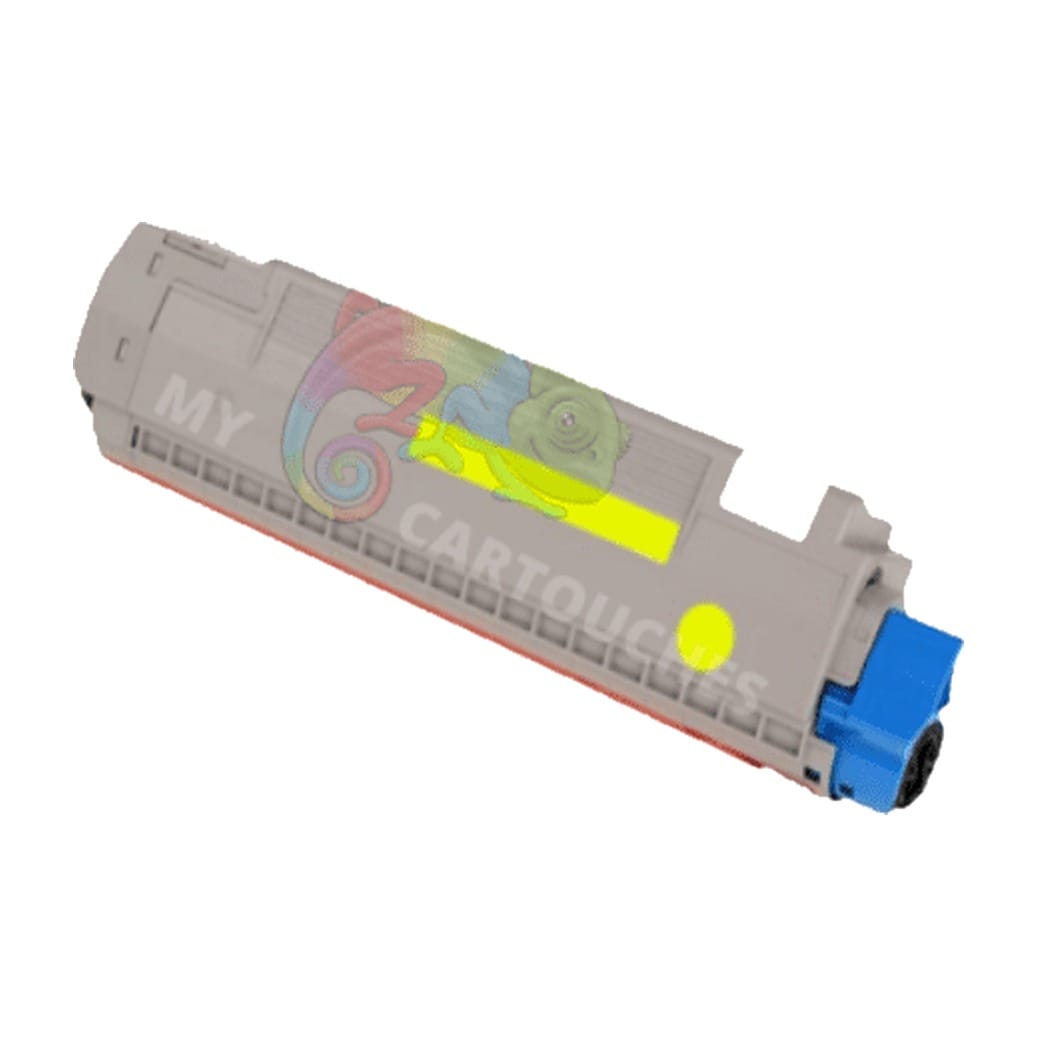 mycartouches Toner/Laser Yellow / 7 300 Pages / 44059165 Toner OKI MC851/MC861 44059165 Jaune: MC851 DN, MC861 DN