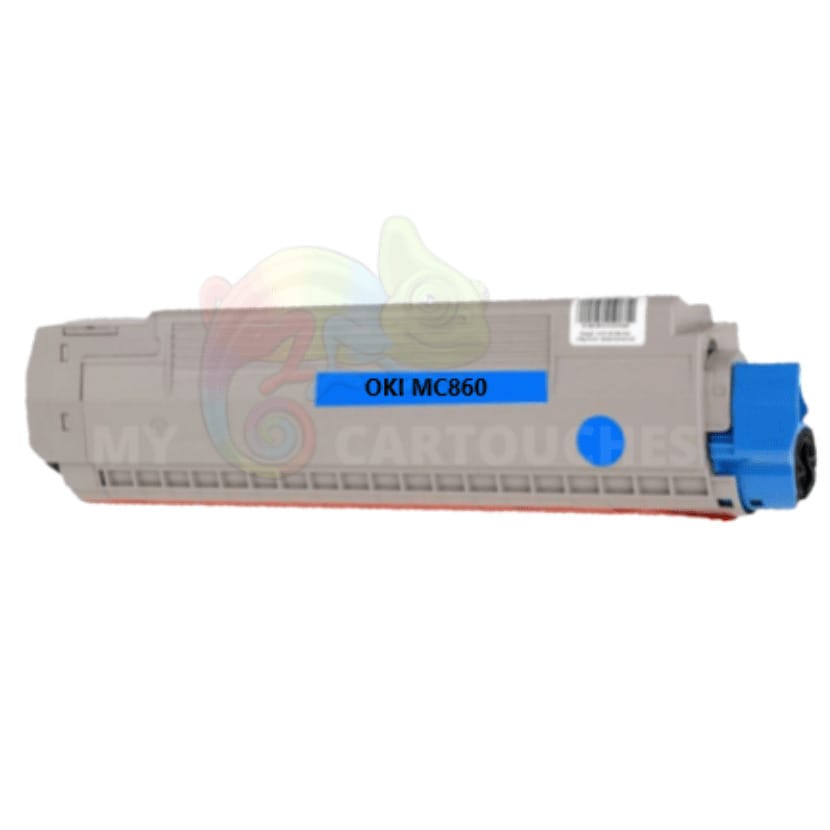 mycartouches Toner/Laser Cyan / 10000 pages / OKI MC 860 Toner OKI MC860 Cyan 44059211: MC 860 DN, MC 860 CDTN