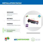 mycartouches ads Toner/Laser Black / 3000 pages / LB2420 Toner Pour Brother TN-2420 Noir Compatible Brother