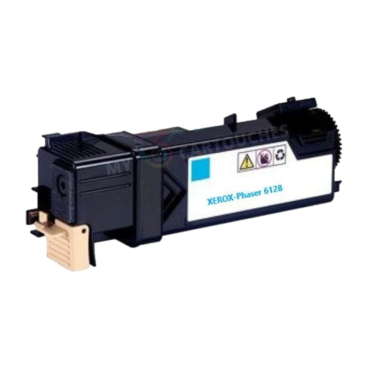 mycartouches Toner/Laser cyan / 2 500 pages / 6128C, 106R01455, Toner Xerox Phaser 6128 Cyan: Xerox Phaser 6128, 6128 MFP