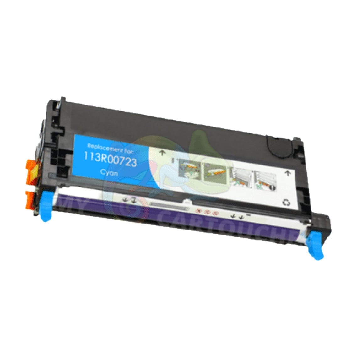 mycartouches Toner/Laser CYAN / 6 000 pages / 6180C,113R00726, Toner Xerox Phaser 6180 Cyan 6180C: Phaser 6180 DN, 6180 N