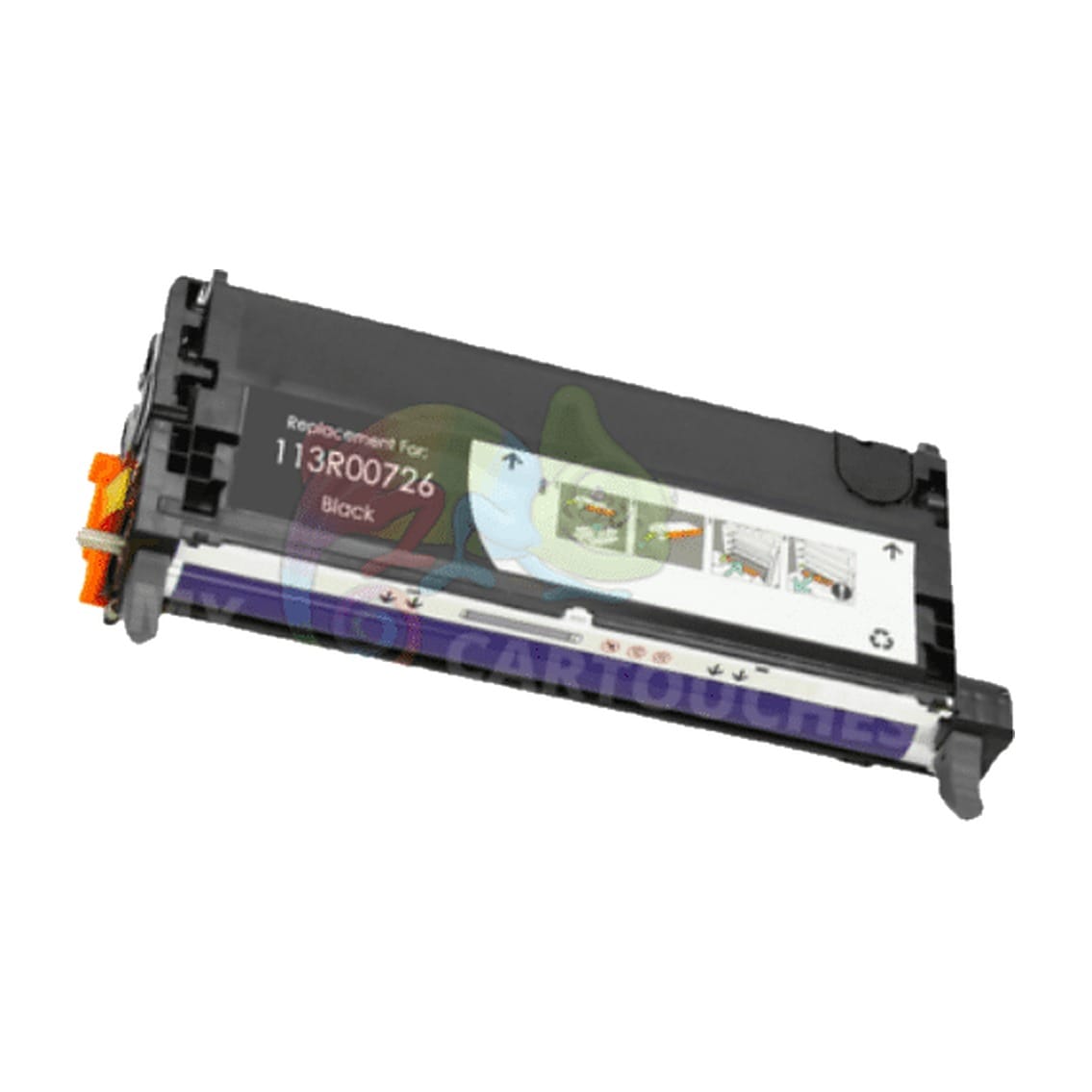mycartouches Toner/Laser BLACK / 8 000 pages / 6180B,113R00726, Toner Xerox Phaser 6180 Noir 6180B: Phaser 6180 DN, 6180 N