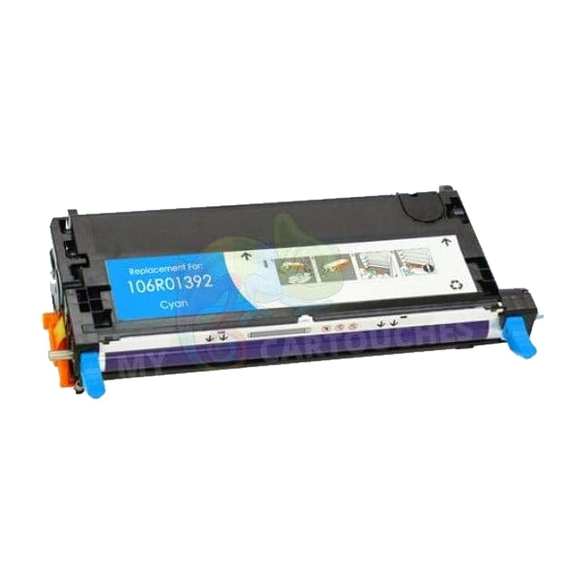 mycartouches Toner/Laser cyan / 5 900 pages / 6280C, 106R01395, Toner Xerox Phaser 6280 Cyan 6280C: Phaser 6280 DN, 6280 N