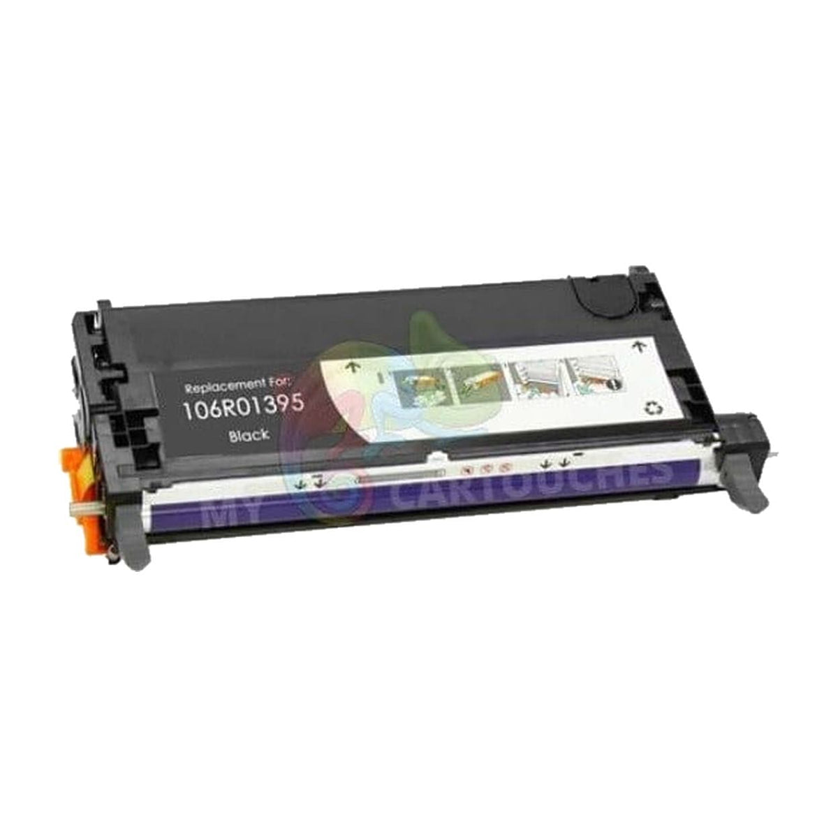 mycartouches Toner/Laser noir / 7 000 pages / 6280B, 106R01395, Toner Xerox Phaser 6280 Noir 6280B: Phaser 6280 DN, 6280 N