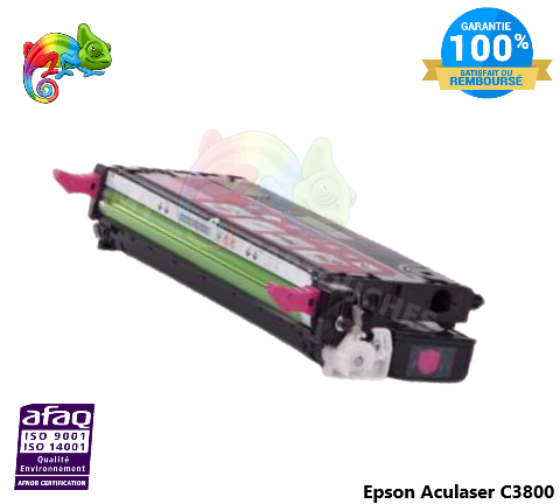 Toner Compatible pour Epson Aculaser C3800 Magenta 