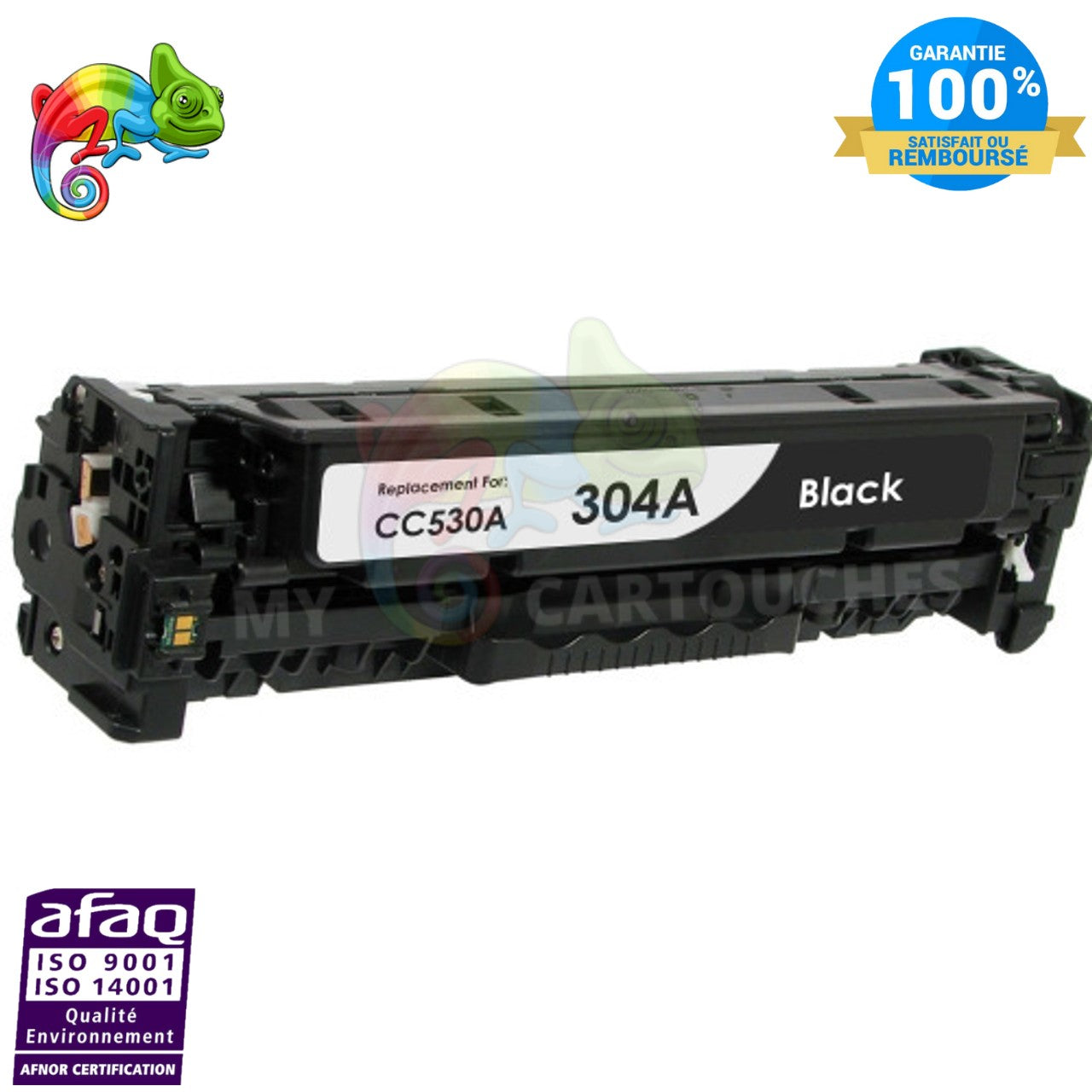 Toner Laser HP CC530A noir  Compatible