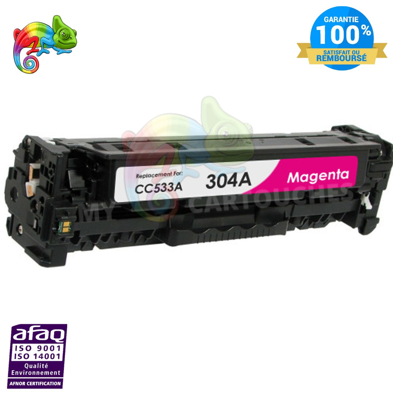 Toner Laser  HP CC533A Magenta compatible