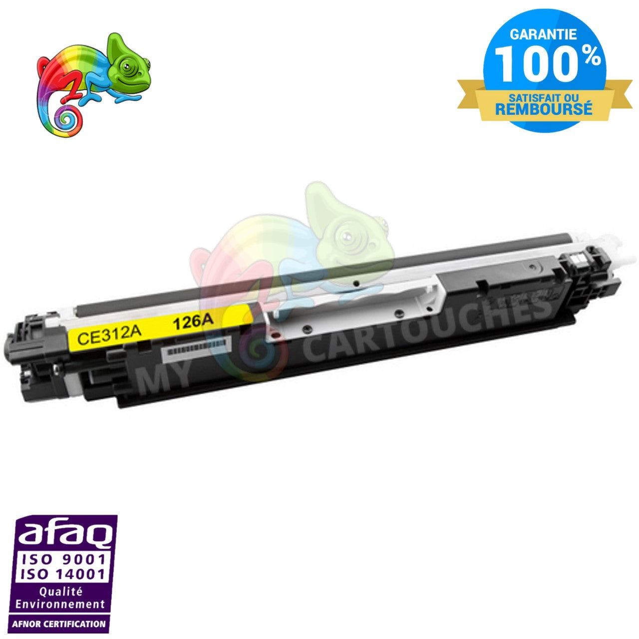 Toner Laser HP CE312A Yellow compatible