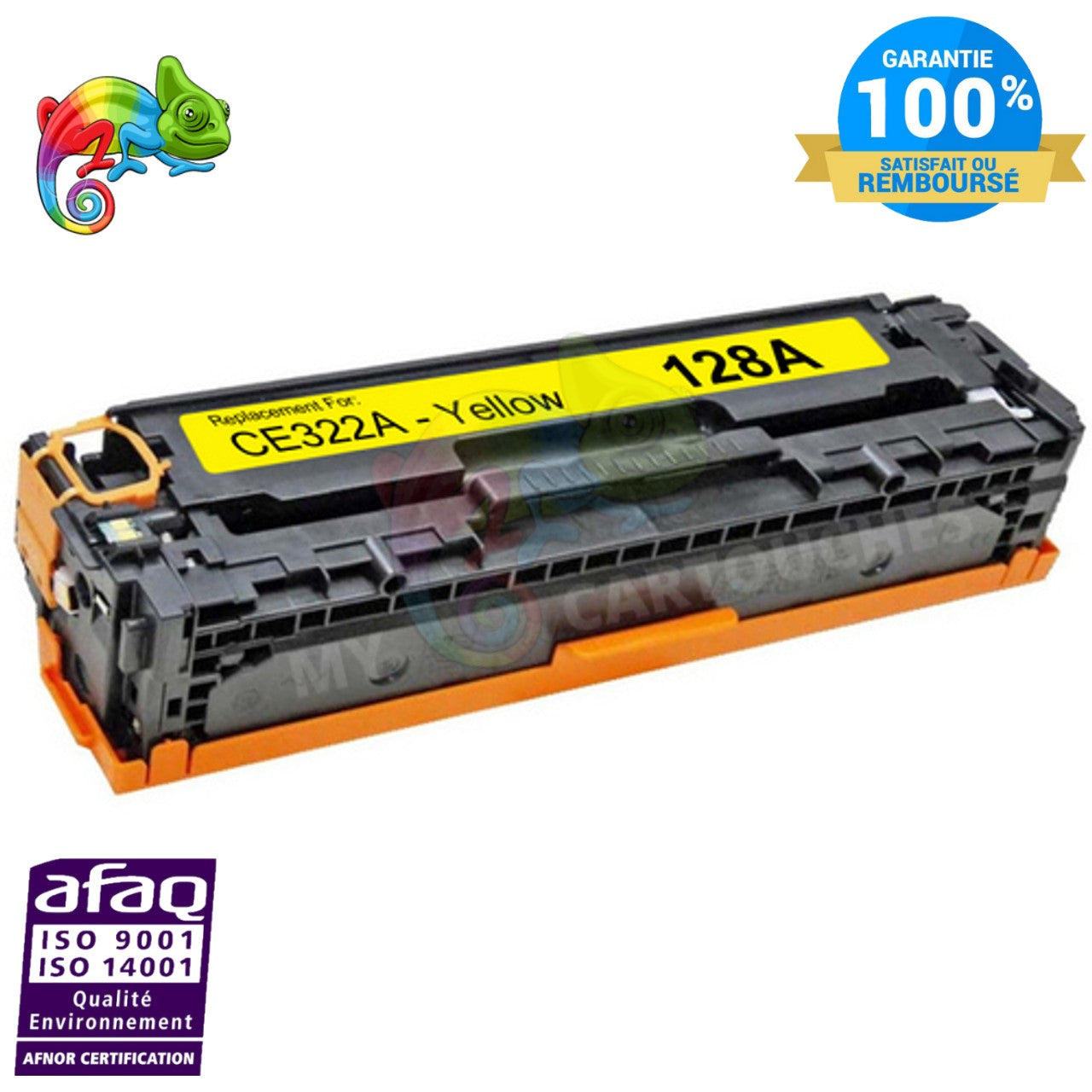 Toner HP CE322A Yellow Compatible