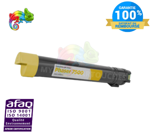 toner laser Xerox XT7500 jaune  compatible 