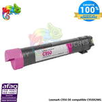 Toner laser compatible avec Lexmark C950, référence C950X2MG – Magenta