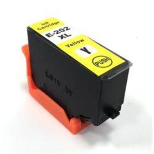 mycartouches Jet d'encre Yellow / 650 PAGES / 10 ML / E202Y : EPSON T202 YELLOW (C13T02H44010)« KIWI » Cartouche Compatible Epson 202 XL Yellow