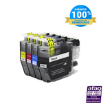 mycartouches Pack B/C/M/Y Cartouche D'encre BROTHER LC-3217/3219 XL Brother LC-3217/3219 Pack de 5 Cartouches Compatibles