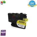 mycartouches Jet d'encre Yellow / 16.4 ML / 1500 pages / C8B3233Y /  LC3233Y Cartouche d'encre Brother LC-3233 Yellow  Brother LC-3233   Brother Compatible