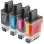 mycartouches Pack B/C/M/Y Cartouche D'encre BROTHER LC-900 Pack de 4 Cartouches Brother Compatibles