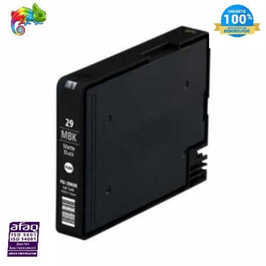 mycartouches Jet d'encre Cartouche d'encre Canon PGI- 29 Black Mat Cartouche d'encre Compatible Canon