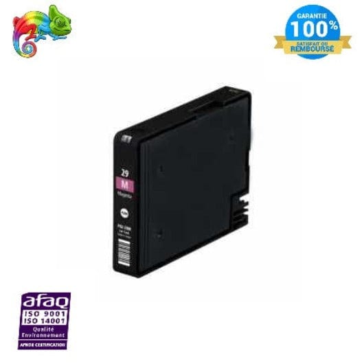 mycartouches Jet d'encre Cartouche d'encre Canon PGI- 29 Magenta Cartouche d'encre Compatible Canon