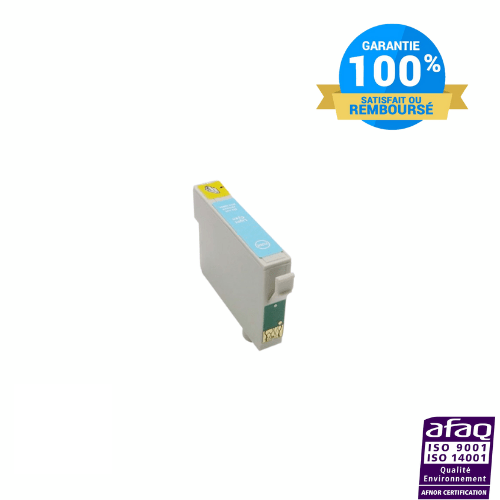 mycartouches Jet d'encre LIGHT CYAN / 400 PAGES / E0485LC : C13T04854010 Cartouche D'encre EPSON 0485 Light Cyan Epson Compatible