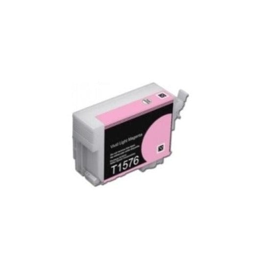 mycartouches Jet d'encre light magenta / 25.9 ML / C13T15754010 / T 1576 Cartouche d'encre Epson ( Tortue ) 1576 xl light Magenta Epson T 1576 Compatible