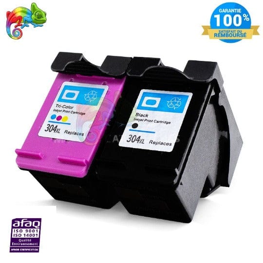 mycartouches ads Pack Cartouche D'encre HP 304 xl Pack de 2 Cartouches HP 304 Compatibles