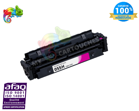Toner Laser Canon 055H Magenta Compatible
