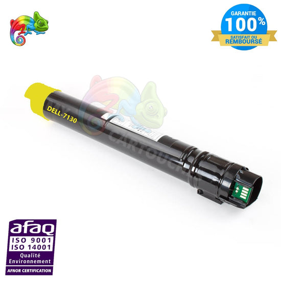 Acheter Toner Laser DELL 7130  Yellow   Compatible pas cher