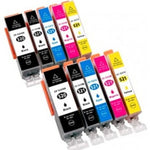 mycartouches Pack B/C/M/Y Pack De 10 Cartouches Compatibles Canon 520 / 521 (C520521X10)