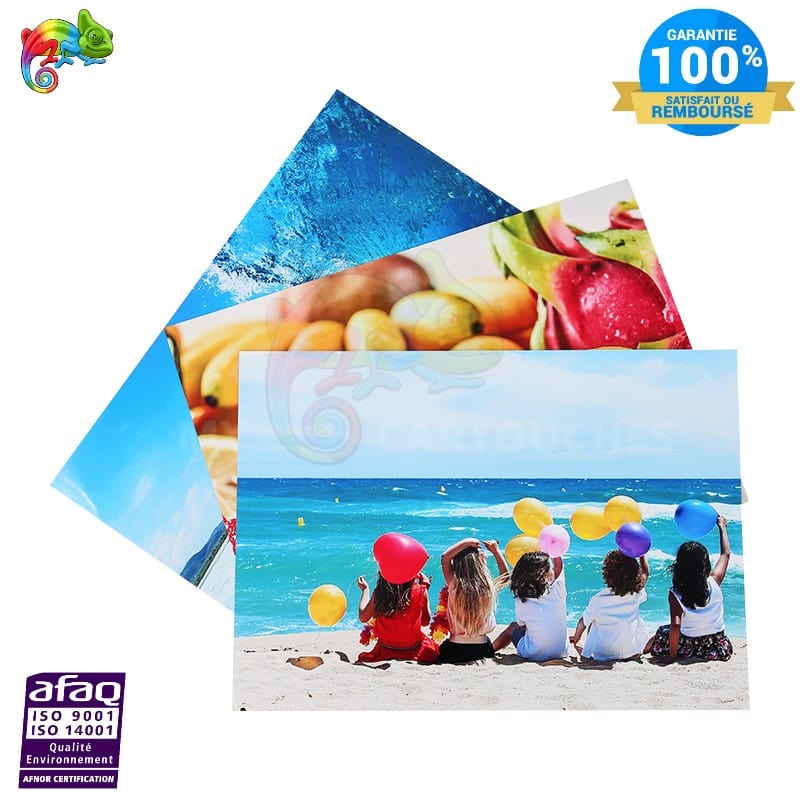 Papier Photo A4 Papier photographique PAPIER PHOTO A4 230GR BRILLANT POUR IMPRIMANTE JET D'ENCRE 20 FEUILLES