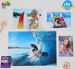 Papier Photo A6 Papier photographique PAPIER PHOTO A6 10X15 230GR BRILLANT  POUR IMPRIMANTE JET ENCRE 50 FEUILLES