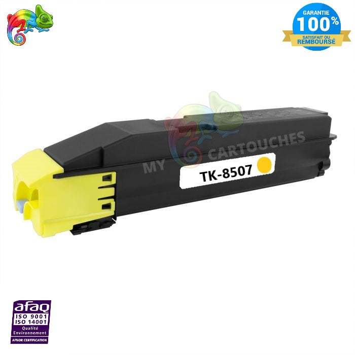 Acheter Toner Laser Kyocera TK- 8507 Jaune  Compatible pas cher