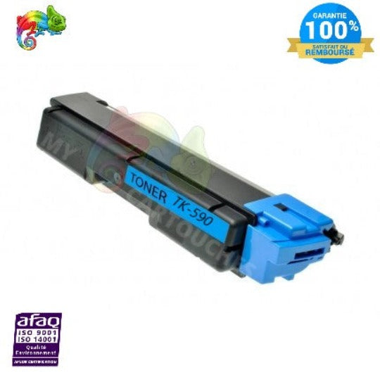 Acheter Toner Laser Kyocera TK-590 Bleu Compatible pas cher