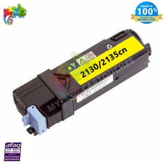 Acheter Toner Laser DELL 2130 Yellow  Compatible pas cher 59310315, FM066