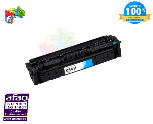mycartouches Toner/Laser Cyan / 2400 / LC054HC Toner Laser  Canon 054H cyan Compatible