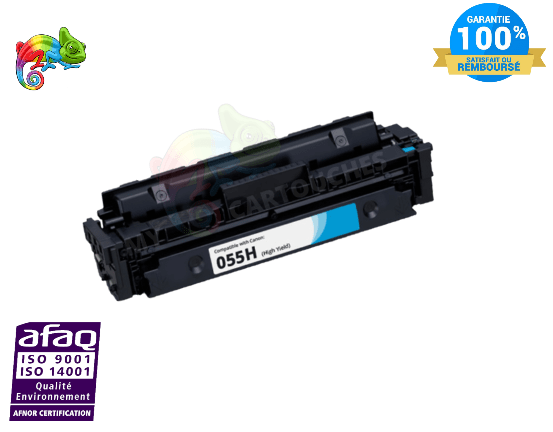 mycartouches Toner/Laser Cyan / 5900 / LC055HC Toner Laser  Canon 055H Cyan Compatible