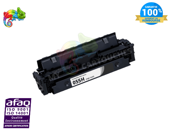mycartouches Toner/Laser Black / 7600 / LC055HBK Toner Laser Canon 055H noir Compatible