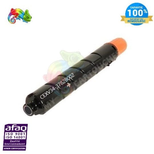 mycartouches Toner/Laser Toner Laser CANON CEXV-34 Noir CANON 3782B002 Compatible
