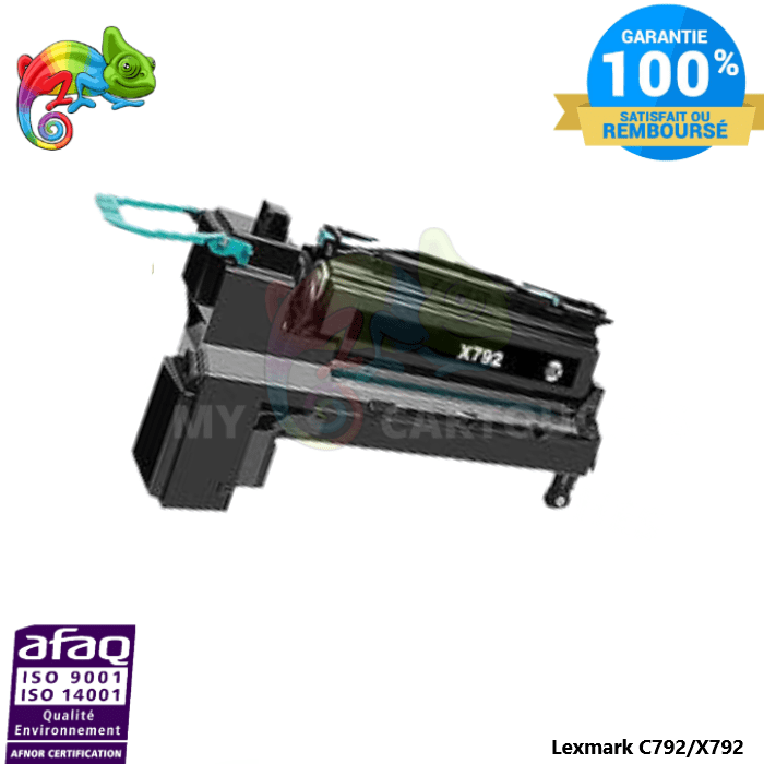 MyCartouches Toner/Laser Black / 20000 pages / C792X1KG Toner laser compatible avec Lexmark C792 C792X1KG Noir