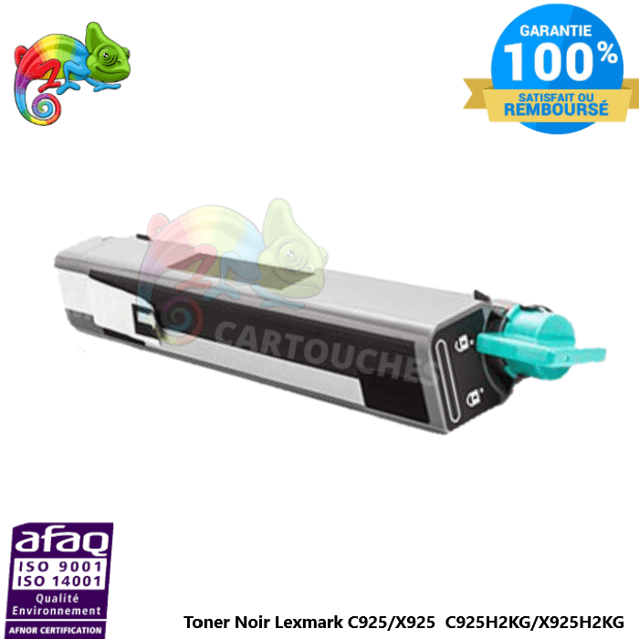 MyCartouches Toner/Laser Black / 8500 pages / C925H2KG Toner laser compatible avec Lexmark C925, référence C925H2KG – Noir