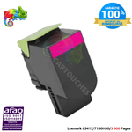 MyCartouches Toner/Laser Toner laser compatible avec Lexmark CS417, référence 71B0H30 - Magenta