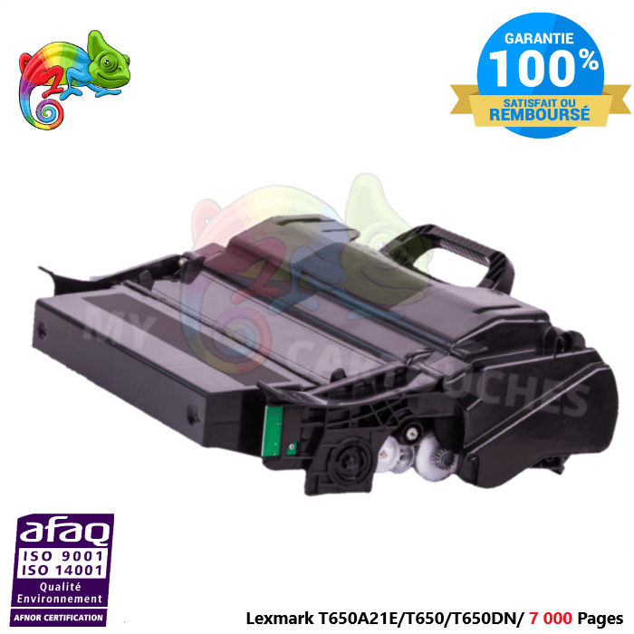 MyCartouches Toner/Laser Default Title / 7000 pages / T650A21E Toner laser compatible avec Lexmark T650, référence T650A21E - Noir