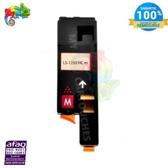 mycartouches Toner/Laser Toner Laser DELL 1250 Magenta toner laser  DELL 1250  Compatible