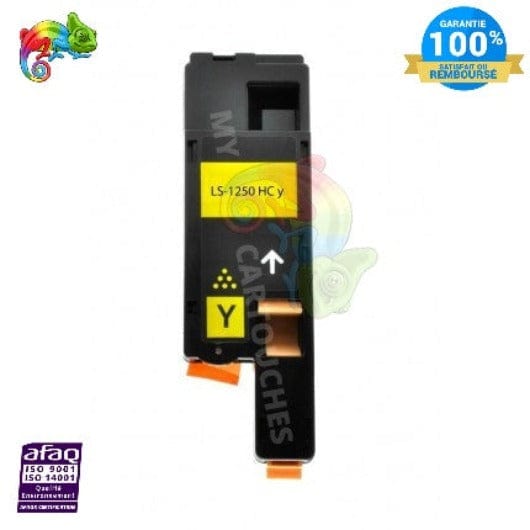 mycartouches Toner/Laser Toner Laser DELL 1250 Yellow toner laser  DELL 1250  Compatible