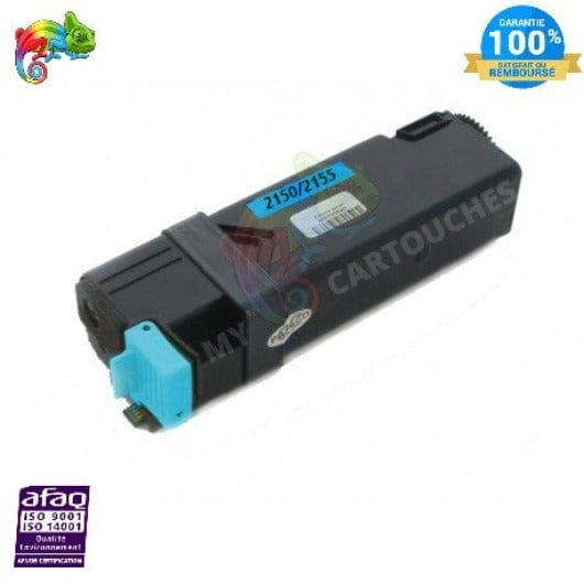 mycartouches Toner/Laser Toner Laser DELL 2150 Cyan toner laser  DELL 2150 Compatible