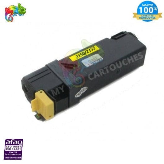 mycartouches Toner/Laser Toner Laser DELL 2150 Yellow toner laser  DELL 2150 Compatible